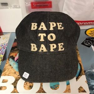 Vintage early 2000s Nigo Era Bape Fitted Hat